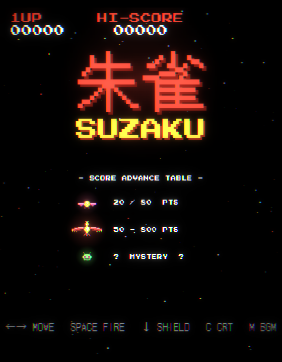 Titelbild von Suzaku mit Punktetabelle